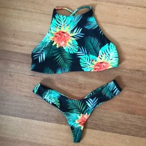 Stone Fox Swim set- Namema top, Tucker bottom